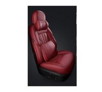 SIFUSM Sièges Housses Couverture pour Dongfeng pour Aeolus pour Shine pour Max 2021 2022 2023 2024 Personnalisée Véhicule Spécial Housse Siège Voiture Convient(Lafite red3)