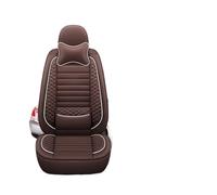 SIFUSM Sièges Housses Couverture pour Suzuki Kaiser Seat pour Swift pour Jimny pour Grand pour Vitara Sx4 pour Ignis Samurai Baleno Auto 5 Sièges Housses Siège Cuir(Coffee with Pillow)