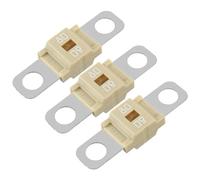 SIGANDG AMI/Midi Fusible 80A à courant élévé Bolt-on Midi Fusible 80 Amp Blanc pour Voitures, Bus, Camions, Caravanes, Véhicules de Construction (Lot de 3)