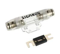 SIGANDG ANL Satin Nickel Porte-fusible pour 0/2/4 AWG avec Fusible ANL 350A