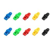 SIGANDG Jeu de 10 Pince pour bache,Clips/Attache /tendeur Elastique de bache,poignée de Verrouillage Robuste et réglable pour bâche et Toile d'ombrage(10pc)