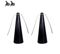 SIGANDG Lot de 2 Répulsif Insectes Volants, Mouches et Moustiques Repoussent Les Ventilateurs d'insectes, Gardez Les Insectes Loin de la Nourriture sans Utiliser de Produits Chimiques
