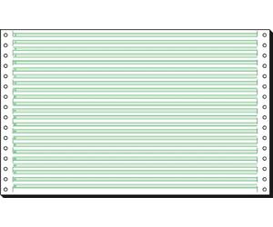 Sigel 08336 Vert, Blanc papier jet d'encre - papiers jet d'encre (Universel, Vert, Blanc, 60 g/m², ECF, 2000 feuilles)