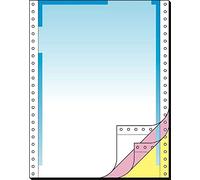 sigel - Papier à lettre continu, dégradé bleu, A4, 3 ex, 400f G