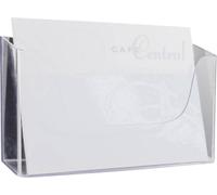 Sigel acrylic LH118 Présentoir à prospectus mural transparent DIN A4 horizontal Nombre de compartiments 1 1 pc(s) (l x H x P) 330