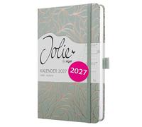 SIGEL Agenda semainier Jolie 2027 A5 couverture rigide