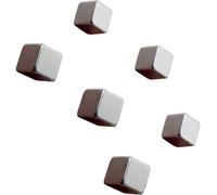 Sigel Aimant Néodyme BA192 (l x H x P) 10 x 10 x 10 mm cube argent 6 pc(s) BA192