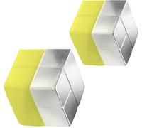 Sigel Aimant Néodyme C10 \ Extra-Strong\ (l x H x P) 20 x 10 x 20 mm cube argent 2 pc(s) BA704