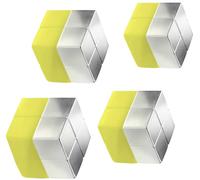 Sigel Aimant Néodyme C10 Extra-Strong (l x H x P) 20 x 10 x 20 mm cube argent 4 pc(s) BA705