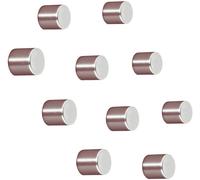 Sigel Aimant Néodyme C5 Strong (Ø x H) 10 mm x 10 mm cylindrique argent 10 pc(s) BA701