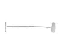 SIGEL Attaches standard 2,5 cm | ZB320, lot de 2000, nylon, pour pistolet textile, transparent