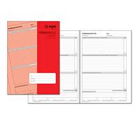 Sigel AW484 Cahier de rapport A4 pour notes hebdomadaires ou mensuelles A4 28 pages