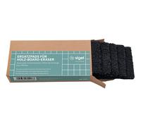 SIGEL BA121 Set of 5 Spare microfiber strips with velcro for SIGEL BA120 BlackBo