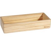SIGEL BA400 Plumier - beige - 17,5 x 4 cm - Pin massif - aimants intégrés - pour tableaux blancs et vitrés magnétiques