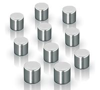 Sigel Aimant Néodyme C5 \ Strong\ (Ø x H) 10 mm x 10 mm cylindrique argent 10 pc(s) BA701