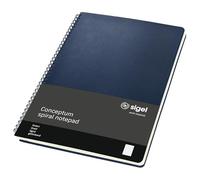 sigel Collegeblock Conceptum DIN A4 ligné bleu foncé