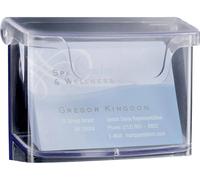 Sigel Boîte à cartes de visite acrylic Outdoor Nombre de compartiments:1 60 cartes transparent 1 pc(s)