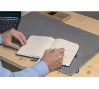 Sigel C2555 Agenda Semainier 2025, Motif Rétro, A5, Couverture Rigide, Gris, Rouge - Conceptum