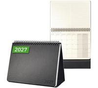 SIGEL Calendrier de bureau Conceptum 2027 env. A5 pays couverture rigide