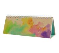 SIGEL Calendrier de bureau Jolie 2027 1/2 A4 pays couverture rigide