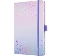 sigel Calendrier livre Jolie Beauté 2026 "Butterfly Confetti Candy" DIN A5