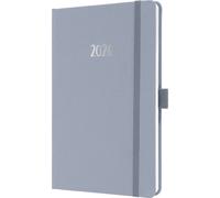 sigel Calendrier livre Jolie Feel 2026 textile A5 violet
