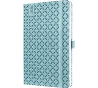 sigel Calendrier livre Jolie Flair 2026 similicuir A5 bleu ciel