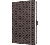 sigel Calendrier livre Jolie Flair 2026 similicuir A5 brun