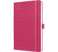 sigel Calendrier livre Jolie Flair 2026 similicuir A5 fuchsia