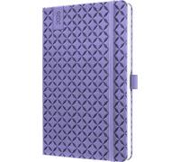 sigel Calendrier livre Jolie Flair 2026 similicuir A5 violet