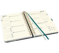 sigel Calendrier livre Jolie "Glamorous Leaves" 2024 A5