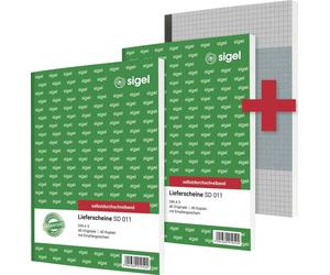 Sigel Carnet de bons de livraison T1229 DIN A5 Nombre de pages: 40