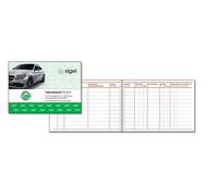 Sigel carnet de route, pour voitures, Format A6 transversal 1 pièce 1 Stück