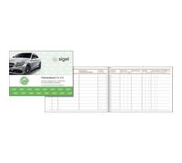 Sigel Carnet de route pour voitures Format A6 transversal 1 pièce