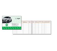 Sigel carnet de route, pour voitures, Format A6 transversal 1 pièce 1 Stück