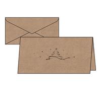 SIGEL Carte de Noël 'Christmas tree', A6, pour imprimante