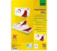 sigel cartes de visite doubles 3C, 90/180 x 55 mm, extra G