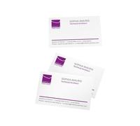 SIGEL Cartes de visite Dp930 — 600 imprimables et prédécoupées, 8,5×5,5 cm, 185 g/m², blanc