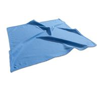 SIGEL Chiffon microfibre Delta 40 x 40 cm | BA189, bleu, nettoyage à sec ou humide des tableaux blancs et tableaux en verre