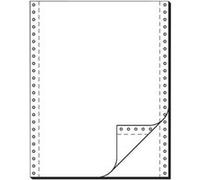 SIGEL - papier listing sans fin, 240 x 12", A4, double 60/57 g/m2, AC, en blanc, PL Contenu: 1000 fe