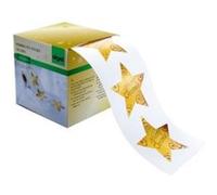 Sigel cs112 rouleau de 200 noël stickers motif christmas stars 47 x 47 mm G