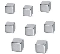 sigel Cube magnétique en néodyme Dimensions : 10 x 10 x 10 mm nickelé 8 aimants