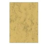 Sigel Design Paper DP553 - Marron sable - A4 (210 x 297 mm) - 200 g/m² - 50 feuille(s) Papier marbré G