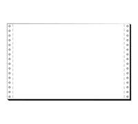 Sigel DIN-Computer paper - Perforé - 203.2 x 330 mm - 60 g/m² - 2000 feuille(s) papier uni