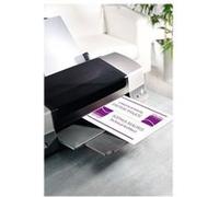 Sigel DP049 - Blanc brillant - 190 x 60 mm - 185 g/m² - 40 unités (20 feuille(s) x 2) cartes d'invitation G