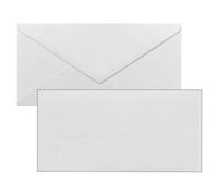 SIGEL DP061 Enveloppes, blanc, DIN long (110x220 mm), 100 g/m², 50 enveloppes
