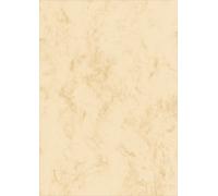 SIGEL DP181 Papier marbré, beige, A4, 90 g/m², 25 feuilles
