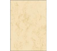 SIGEL DP191 marmor-papier beige - Beige, 50 Blatt