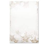 SIGEL DP250 Papier à motif de Noël, Christmas Timber, gaufrage rouge, 90 g/m², 25 feuilles