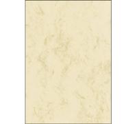 Sigel DP397 DP397 papier à motifs marbre DIN A4 200 g/m² beige 50 feuille(s)